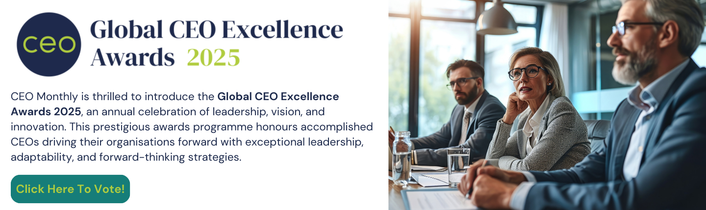 Advert banner - CEO - Global CEO Excellence Awards 2025