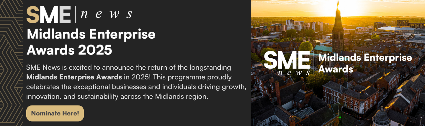 Advert banner - SME - Midlands Enterprise Awards 2025